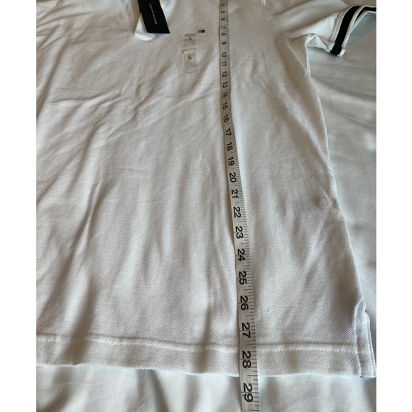 NWT Tommy Hilfiger Polo shirt Custom Fit Men Sz L NWT6 - Picture 3 of 5